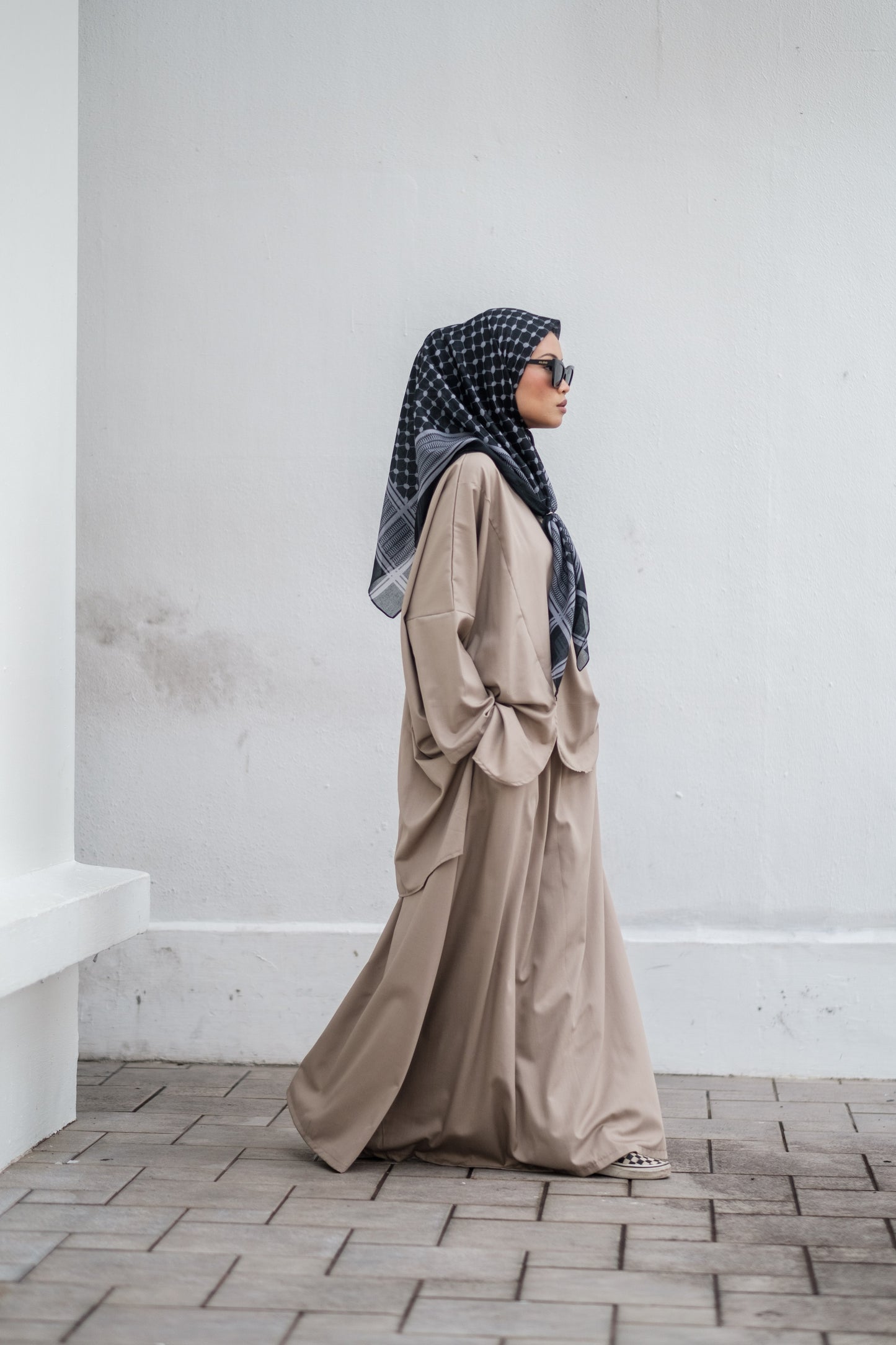 Ghutra Scarf in Black